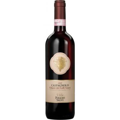 Villa Poggio Salvi Chianti Colli Senesi DOCG suché červené 2022 14% 0,75 l (čistá fľaša)