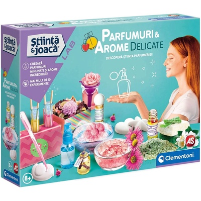 Clementoni Образователен комплект Clementoni Stiinta & Joaca - Parfumuri & Arome delicate (1026-50348)