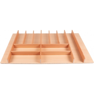 Příborník Elletipi Wood Line do zásuvky 90 cm, MDF buk, PLA N50045 18