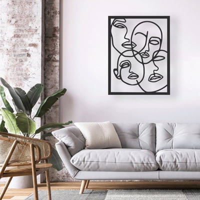 Decono Метална Декорация Лица от Пикасо