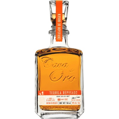 Cava de Oro Tequila Reposado 40% 0,7 l (čistá fľaša)
