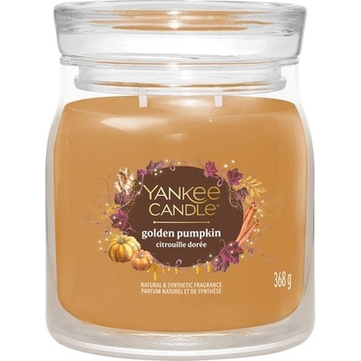 Yankee Candle Signature GOLDEN PUMPKIN 368 g – Zboží Dáma