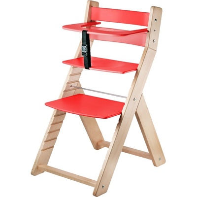 Wood Partner Luca Natur Lak červená