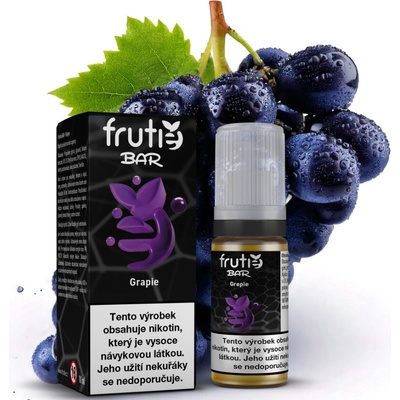 Frutie BAR Grapie 10 ml 0 mg