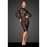 Noir Handmade F182 Classic Dress Made Out of Elastic Tulle XXL