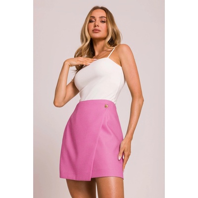Moe Mini trapézová sukňa M854 fuchsia