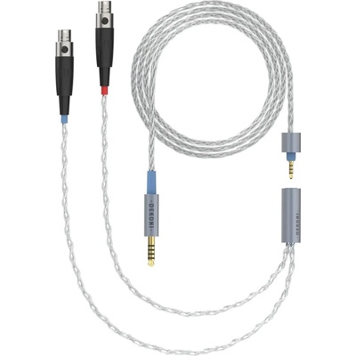 Dekoni Audio Ensemble 4.4mm 64" Braided 4-pin Mini XLR Кабел за слушалки (CBZ-BL4.4-WTW-64-XLR)