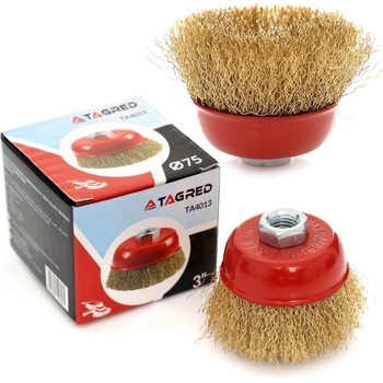 Tagred Медна телена четка, предна, 75 mm, M14 TA4013 (TA4013)