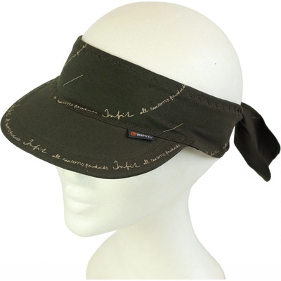 Infit 0150 vázací s kšiltem khaki Písmo