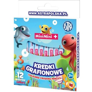 Astra Графични пастели, Astra, Mini Mini, 12 цвята (AS316121011)