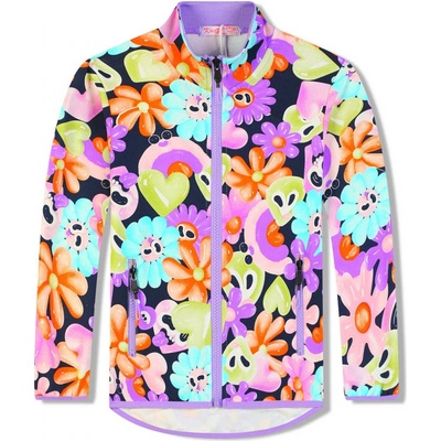 KUGO Dívčí EM9327 tmavě modrá / fialková Mix barev