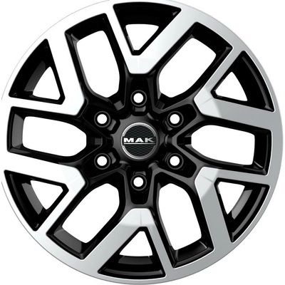 MAK GRAVEL 8x18 6x130 ET53 black mirror