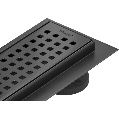Mexen Flat 360° M08 въртящ се линеен отвод 60 cm, черен - 1725060-40 (1725060-40)