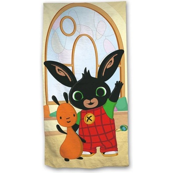 Jerry Fabrics Detská osuška ZAJAČIK BING Hoppity 70 x 140 cm