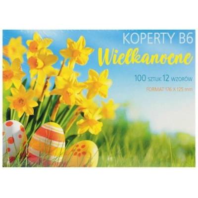 Obálka B6 125x176mm Velikonoční KB6 WLSW 214