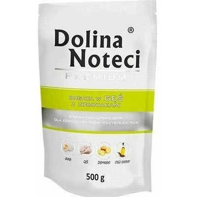 DOLINA NOTECI PREMIUM hus so zemiakmi vrecko pre psov 500 g