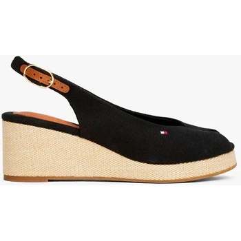 Tommy Hilfiger FW0FW08595 Wedge Espadrilles - Black (Black)