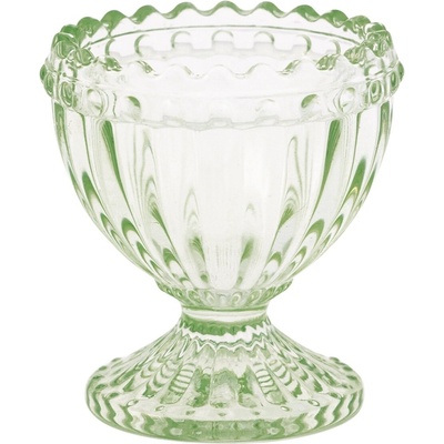 GreenGate skleněný kalíšek na vajíčko Alice pale green