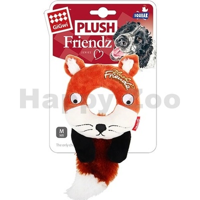 GiGwi Plush Friendz Kroužek Liška 20 x 11 x 2,5 cm