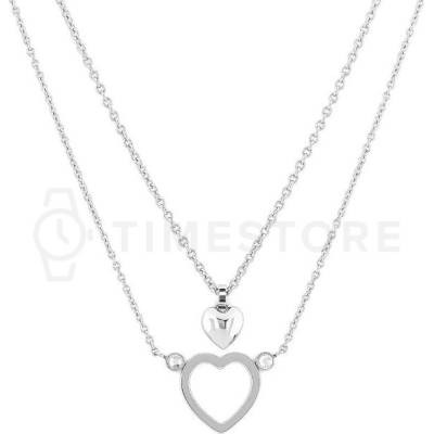 Tommy Hilfiger Originálny set oceľových šperkov so srdiečkami minimal hearts 2770148