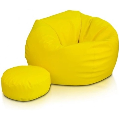 TiaHome Classic S žltý 75L ekokoža