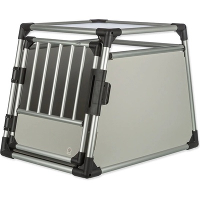 Plaček Pet Products Транспортна клетка за животни в сребрист цвят 65x63 cm Trixie M-L - Plaček Pet Products (G14-39342)