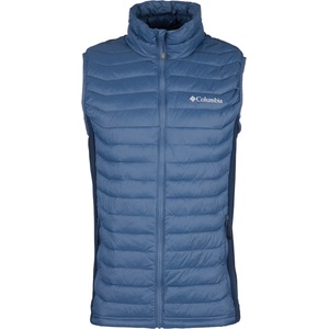 Columbia Мъжки синтетичен елек Columbia Powder Pass Hybrid Vest Synthetic vest - Dark Mountain / Collegiate Navy (032-1472-0213)