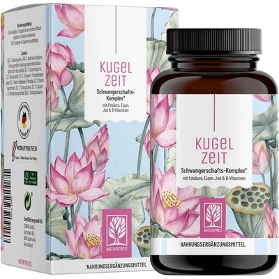 Naturtreu Čas kulatění Komplex vitaminů pro těhotné 90 kapslí