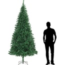 VidaXL Umelý vianočný stromček XL 300 cm zelený