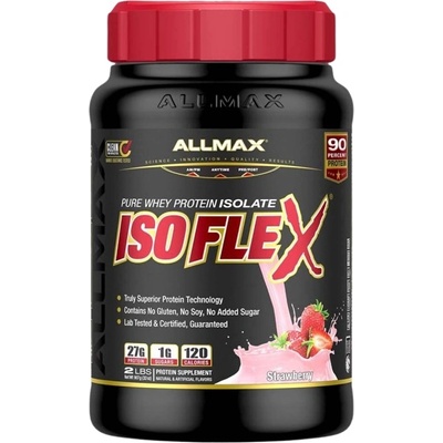 Allmax Nutrition IsoFlex | Pure Whey Isolate ~ Truly Superior Protein Technology [908 грама] Ягода