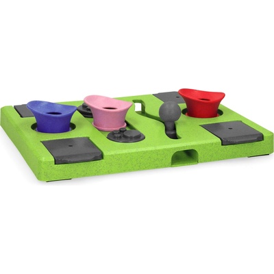 Hlavolam pro psy Rectangle barevný 25 cm