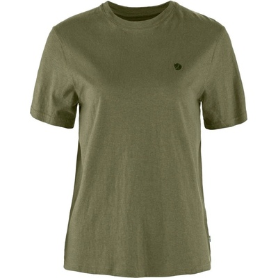 FJÄLLRÄVEN Hemp Blend T shirt W Green