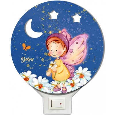 Dekori Детска нощна LED лампа Dekori - Фея (71009)