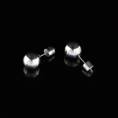 Šperk Holíč oceľové náušnice Gule ON297