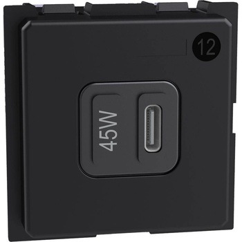 BTicino Розетка USB за зареждане тип C Power Delivery 45W 2 мод. Living Now - K4294C (K4294C)