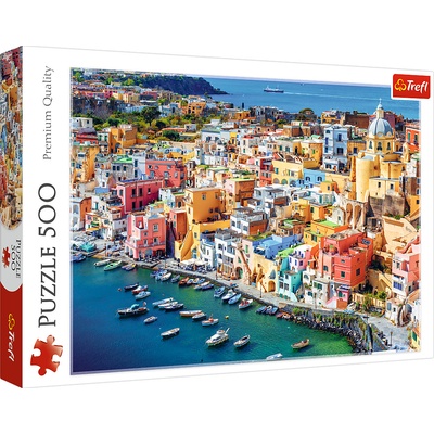 TREFL Ostrov Procida Kampánie Itálie 500 dílků