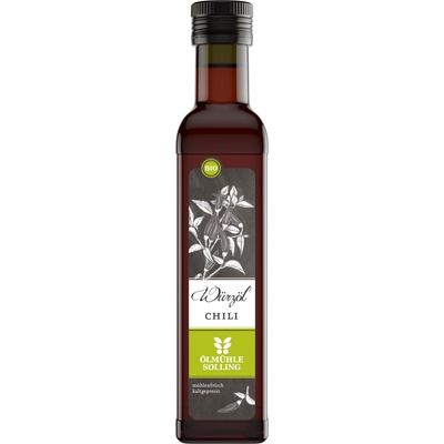 Ölmühle Solling Био подправено масло Чили - 250 мл