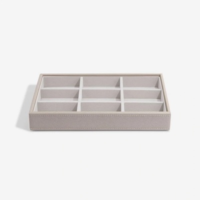 Stackers box na šperky Taupe Classic 9 šedobéžová 75704