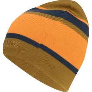 Trollkids Детска зимна шапка (beanie) Trollkids Kid's Nordland Cap Beanie - Spruce Green / Navy / Vivid Orange - размер 48-52 cm (904-2057-1311)