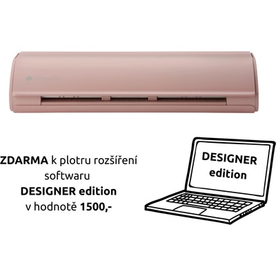 Silhouette CAMEO5 s Designer edition Růžový