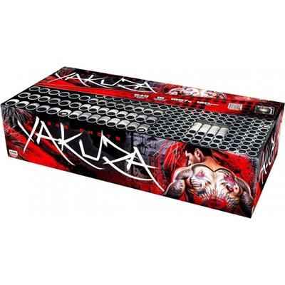 Kompaktní ohňostroj Yakuza 248 ran 20 25 30 mm