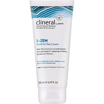 Ahava Clineral X-Zem Head-to-Toe Cream хидратиращ лосион за тяло за суха кожа за жени 200 мл