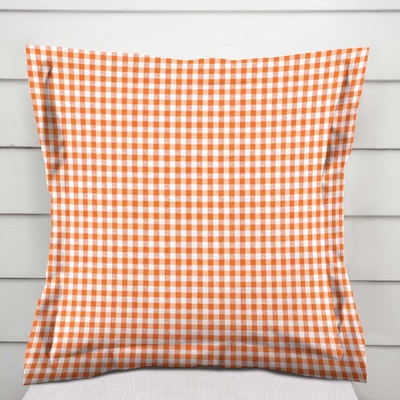 Biante Rebeka RE-006 s lemom oranžovo biela kocka malá 30 x 50 cm
