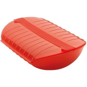 Lékué Съд за печене с вложка Luki 1400 мл червен (880100)