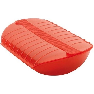 Lékué Съд за печене с вложка Luki 1400 мл червен (880100)