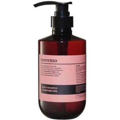 Moremo Scalp Shampoo Clear and Cool - Почистващ шампоан без сулфати 500мл