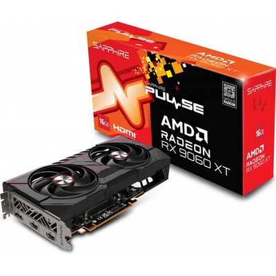 Sapphire Radeon RX 9060 XT Pulse GAMING 16GB GDDR6 11350-03-20G