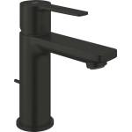 GROHE Lineare New - Смесител за умивалник със сифон, „студен старт, матово черно 237902431 (237902431)