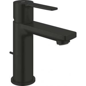 GROHE Lineare New - Смесител за умивалник със сифон, „студен старт, матово черно 237902431 (237902431)