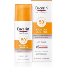 Eucerin Sun Pigment Control SPF50+ Emulzia na tvár na opaľovanie s depigmentačným účinkom 50 ml